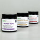 PROPER-REPEL, BLOOD & LYMPH, PARASITES-BEGONE, product labels