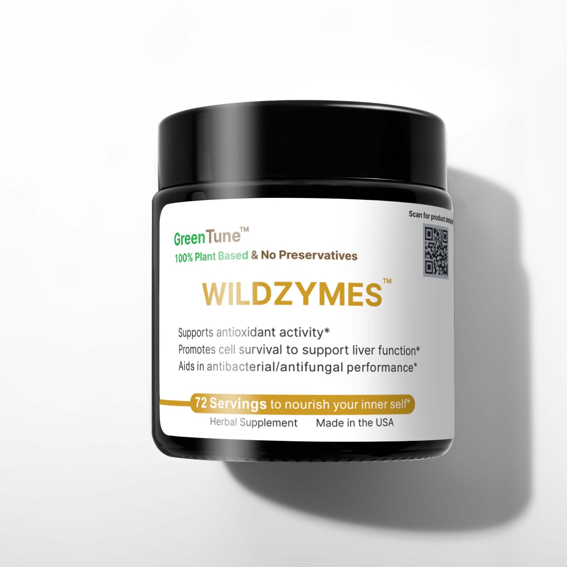 WILDZYMES product label